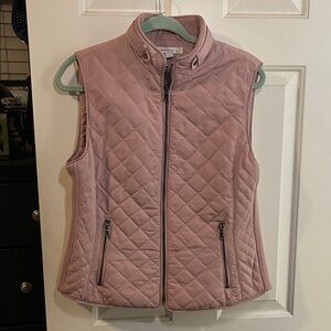 Westport Women's Quilted Vest - Light Pink size M